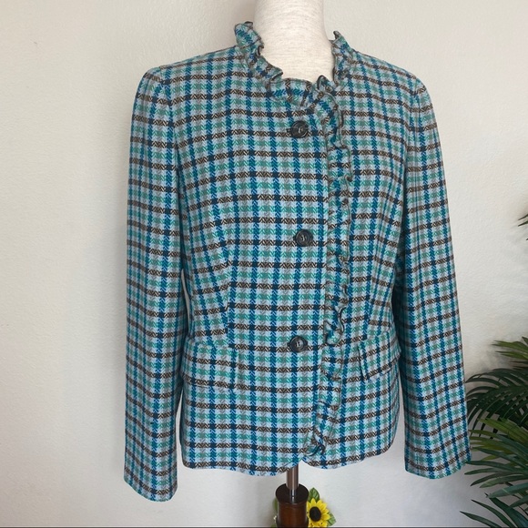 Talbots Jackets & Blazers - Beautiful Talbots blazer with feminine trim. EUC